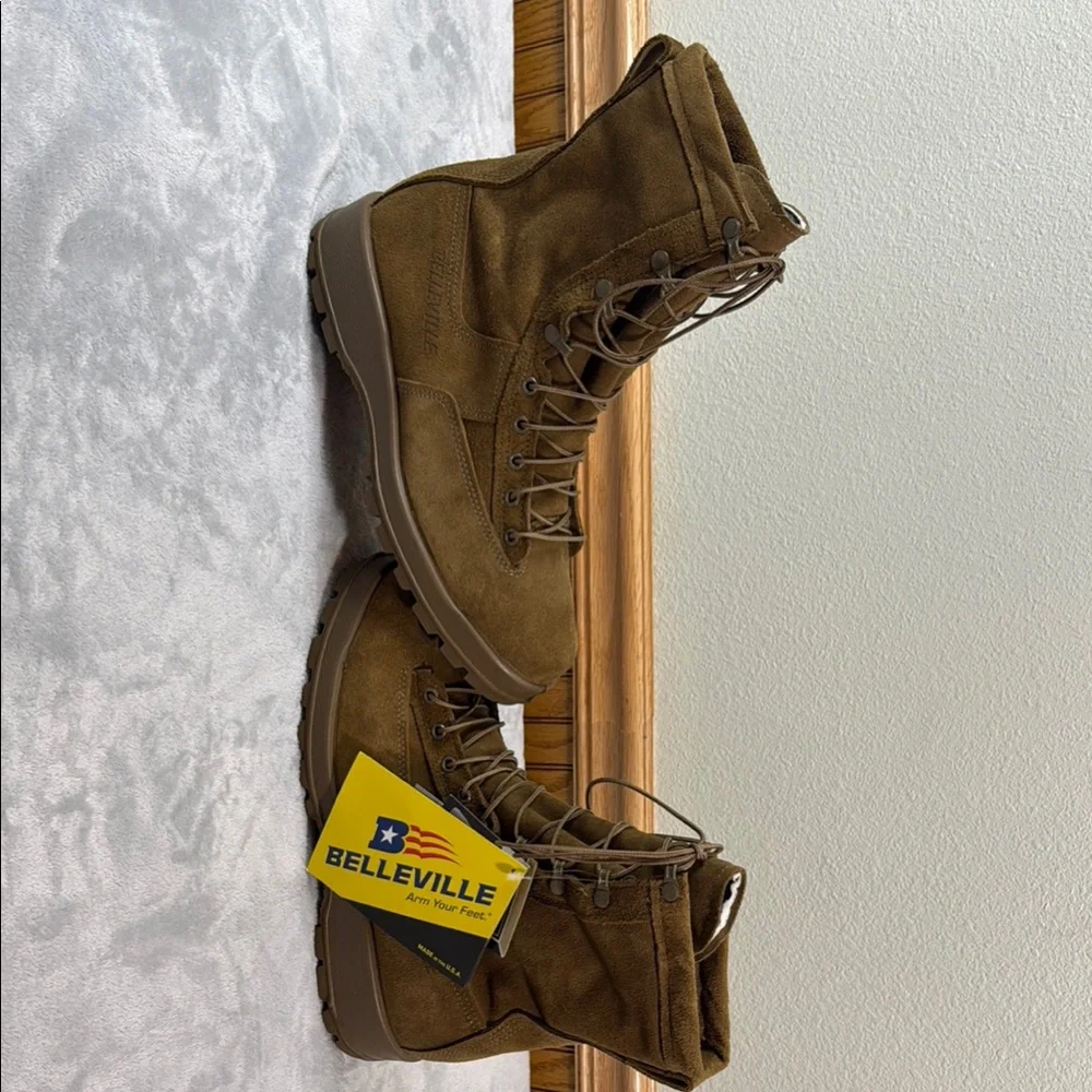 BELLEVILLE C775ST - INSULATED STEEL TOE WATERPROOF BOOT - COYOTE BROWN - Picture 3 of 9